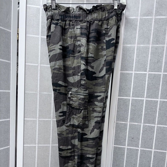Express,Woman,military pants,Sz S,Camouflaged,multi-pockets, elasticated waist.! - Picture 2 of 9